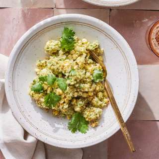 Havarti Quinoa Salad with Cilantro Vinaigrette
