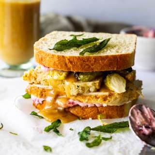 Thanksgiving Leftover Sandwich