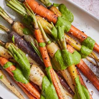 Charred Carrots with Herbs