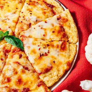 Cauliflower Pizza Crust (That Won’t Fall Apart)
