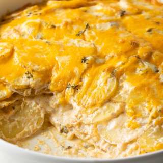 Scalloped Potatoes au Gratin Recipe