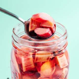 How To Make Quick Pickled Rhubarb