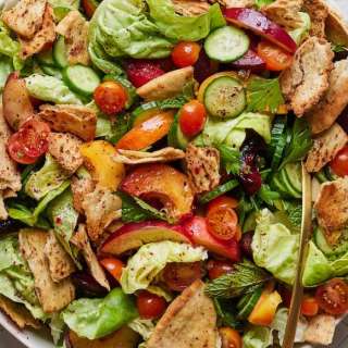 Stone Fruit Summer Fattoush