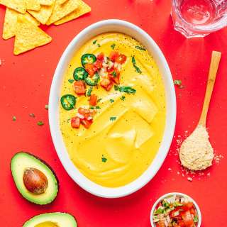 10-Minute Vegan Queso Recipe