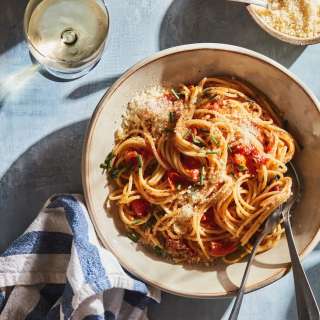 Tomato Confit Cacio e Pepe