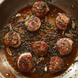 Lemon Garlic Scallops