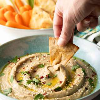 Baba Ganoush Recipe (Eggplant Dip)