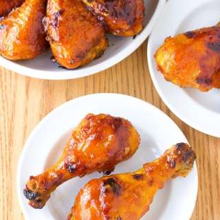 Spicy-Sweet Baked Chicken Drumsticks Recipe
