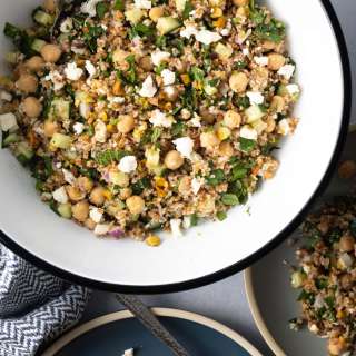 Jennifer Aniston Salad (Bulgar Wheat Recipe + VIDEO)