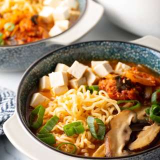 Spicy Kimchi Ramen Bowl Recipe