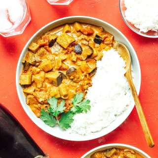 Indian-Style Eggplant Coconut Curry
