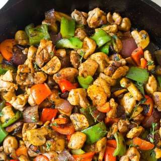 Croatian Skillet Chicken and Vegetables