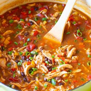 Chicken Fajita Soup Recipe