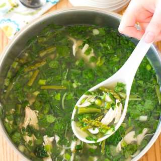 Lean Green Chicken Soup