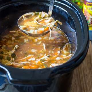 Slow Cooker Chicken Tortilla Soup Recipe