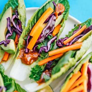 Fresh Vegetable Lettuce Wraps (With Next-Level Sauce)