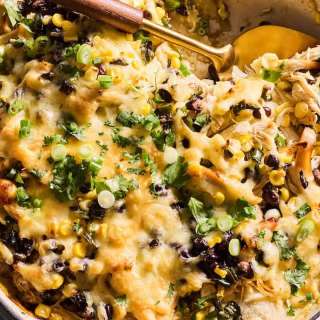 Poblano Skillet Enchiladas