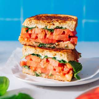 The Very Best Boursin Tomato Sandwich
