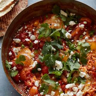 Saffron and Tomato Shakshuka