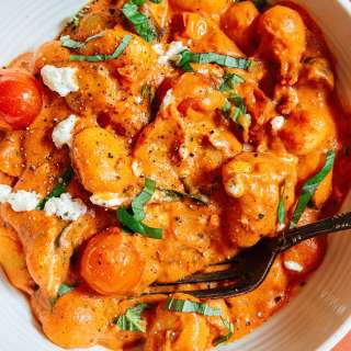 Boursin Baked Gnocchi (5 Ingredients)
