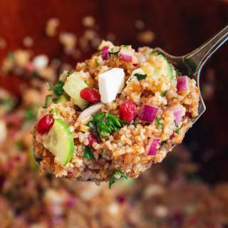 Flavor-Bursting Mediterranean Bulgur Salad