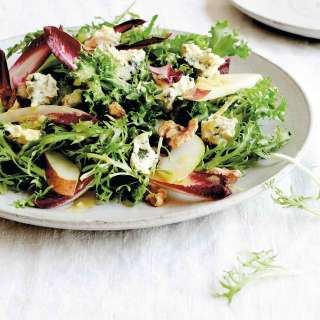 Endive, Blue Cheese, and Pear Salad