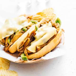 Viral Vegetarian Philly Cheesesteak