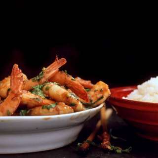 Hunan Hot-and-Spicy Shrimp