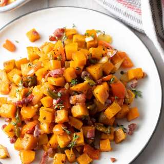 Sweet Potato Hash (Potatoes O'Brien Recipe)
