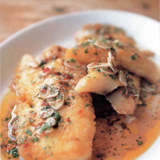 Portuguese Salt Cod with Garlic-Pepper Sauce