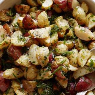 Herb Roasted Baby Potatoes