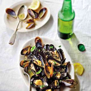 Steamed Mussels in Beer