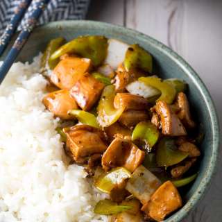 Black Pepper Chicken Stir Fry