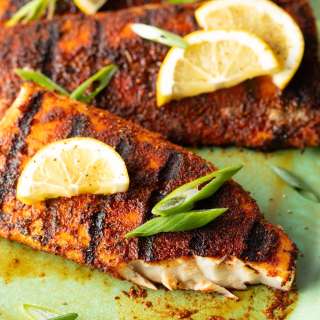 Grilled Blackened Mahi Mahi