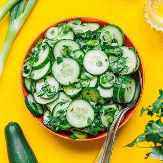 Thai Cucumber Salad Recipe (Peanut-Free)