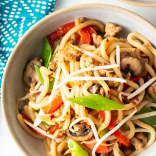 Chicken Yaki Udon Recipe + Video