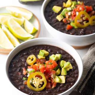 Easy Black Bean Soup Recipe