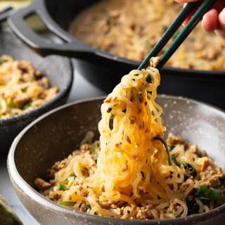 Dan Dan Noodles Recipe (Low Carb) + VIDEO