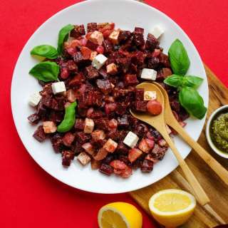Vibrant Roasted Beet and Radish Salad