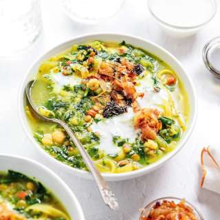 How To Make Ash Reshteh (Persian Noodle Soup)