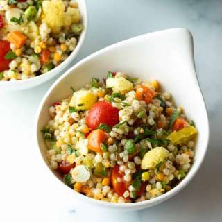 Couscous Salad Recipe (with Pickled Vegetables)