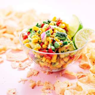 10-Minute Avocado Corn Salsa (Super Easy!)