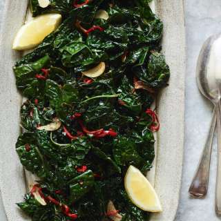 Sautéed Kale with Chiles and Lemon
