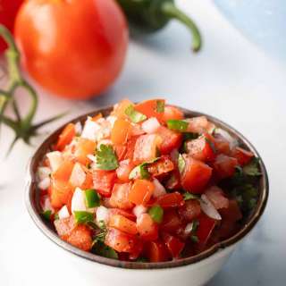 Homemade Pico de Gallo