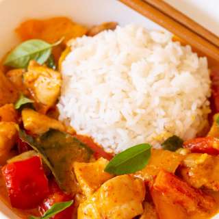 Thai Panang Chicken Curry Recipe + Video