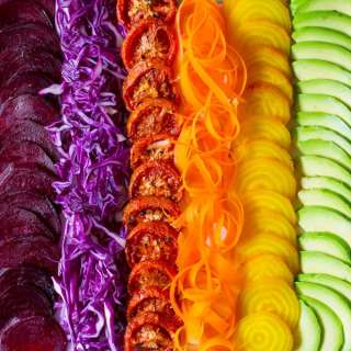 Rainbow Roasted Vegetable Salad