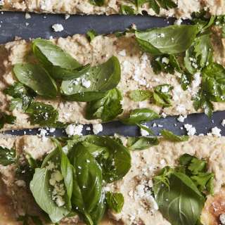 Eggplant and Herb Flatbread