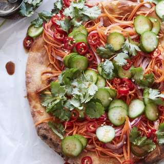 Veggie Banh Mi Pizza