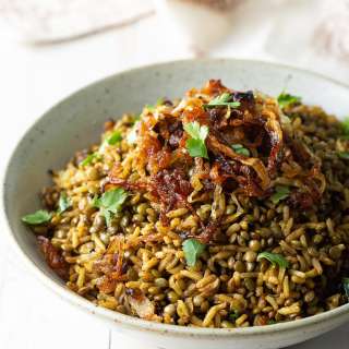 Mujadara Recipe (Lebanese Rice)