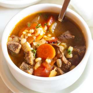Beef Barley Soup Recipe